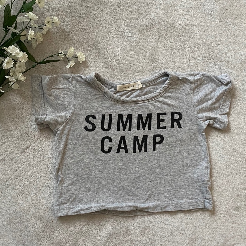 Kid + kind 6-12 m t shirt